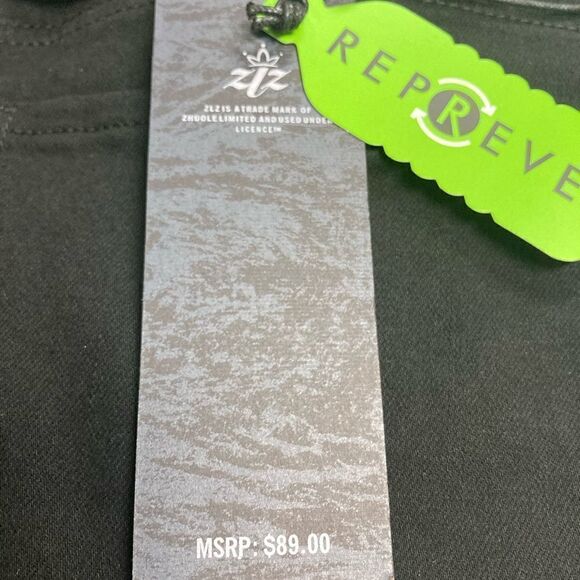 ZLZ Denim Men’s Black Shorts, Size 34 Slim Fit Inseam: 9” - Picture 6 of 12